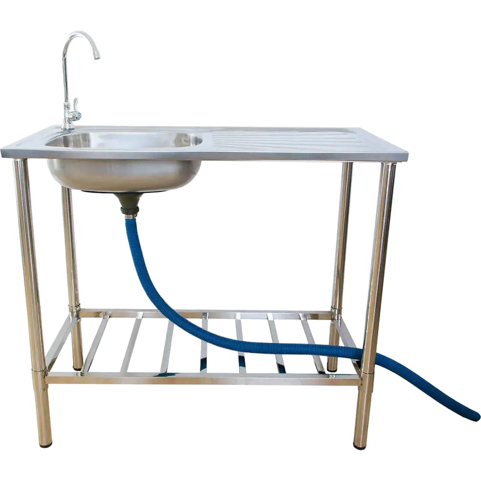 Udekøkken - Stålbord m/Håndvask